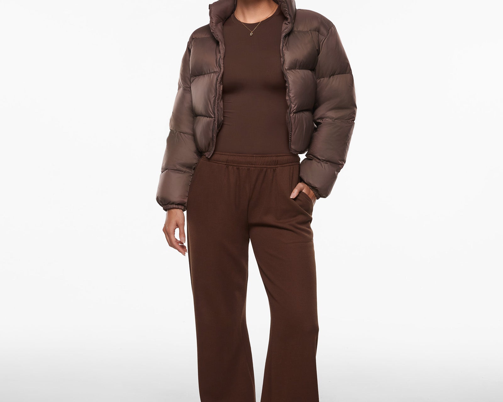 Women's Thermal Crewneck Long Sleeve Top Black