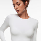 Women's Thermal Crewneck Long Sleeve Top Hazelnut