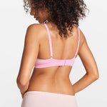 V-Neck Wireless unpadded Bralette Sweet Pink