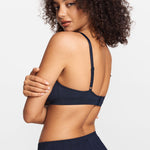 SOULVOR V-Neck Wireless unpadded Bralette Sweet Pink