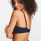 SOULVOR wireless V-neck triangle Bralette Light Glacier