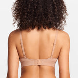 SOULVOR wireless V-neck triangle Bralette Deep Ocean Blue