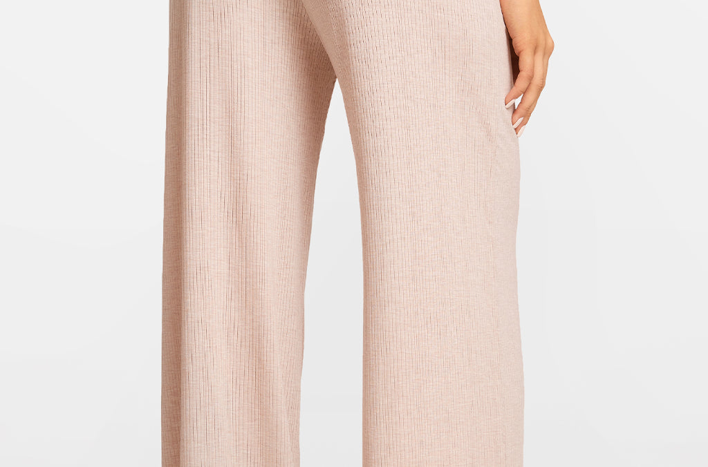 SOULVOR Wide Leg Casual Pants Hazelnut