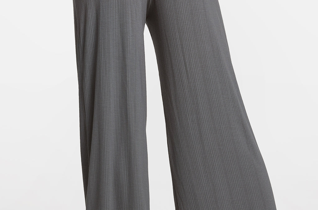 SOULVOR Wide Leg Casual Pants Twilight Gray