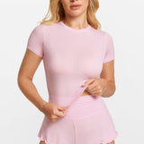 SOULVOR Short Sleeve Crew Neck T-Shirt Deep Ocean Blue