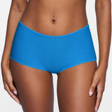Women's Stretchy Mid Waist Boy Shorts 3 Pack White (3pack)