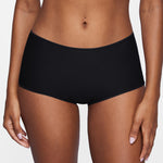 Women's Stretchy Mid Waist Boy Shorts 3 Pack Basic 03 (3pack)
