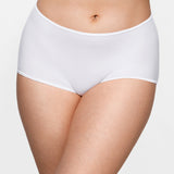 Women's Stretchy Mid Waist Boy Shorts 3 Pack Basic 03 (3pack)