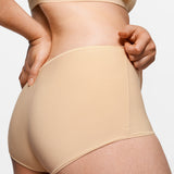 Women's Stretchy Mid Waist Boy Shorts 3 Pack Black 3pack
