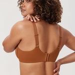 Women's Unlined Minimizer Bra Bronze Beige