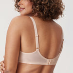 Women's Vintage Lace Balconette Bra Beige