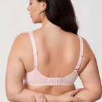 Women's Vintage Lace Balconette Bra Gentle Rose