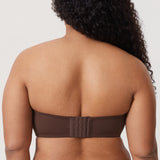 Women's Supportive Unlined Strapless Bra Hazelnut