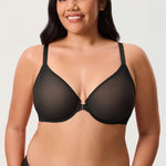 Women's Vintage Lace Racerback Bra Black