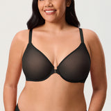 Women's Vintage Lace Racerback Bra Black