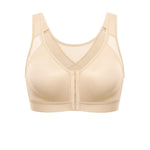 Women's X-shaped Back Posture Bra Light Oatmeal